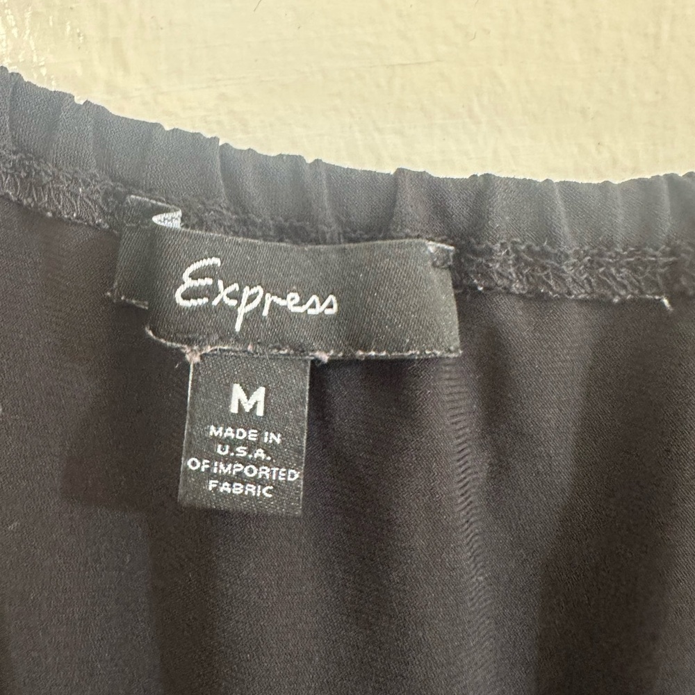 Express Elegant Black Blouse - image 2